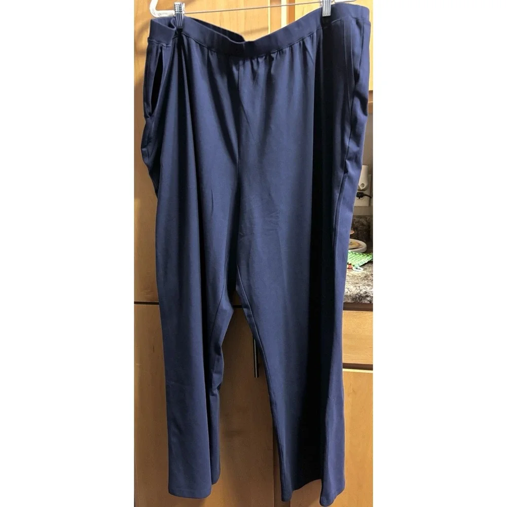 catherines suprema pants 3x Navy‎ Blue